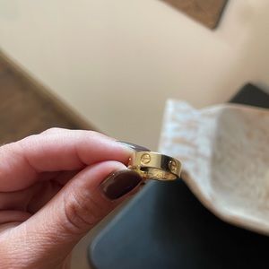Cartier yellow gold 18k love ring